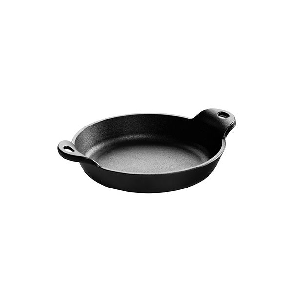 Heat-Treated 14 Ounce Round Cast Iron Mini Server?