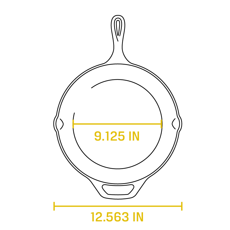 Classic Cast Iron Skillets - Image 19