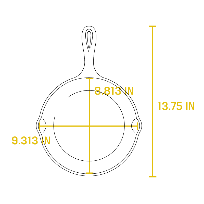 Classic Cast Iron Skillets - Image 17
