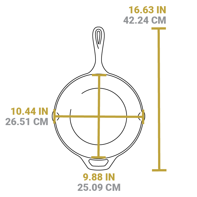 10 Inch Chef Collection Dolly Parton Skillet. Have a Holly Dolly Christmas - Image 5