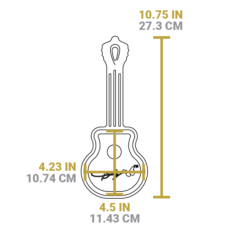 Dolly Parton Rockstar Guitar Mini Skillet - Image 7