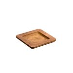 5.5 Square Walnut Wood Underliner?
