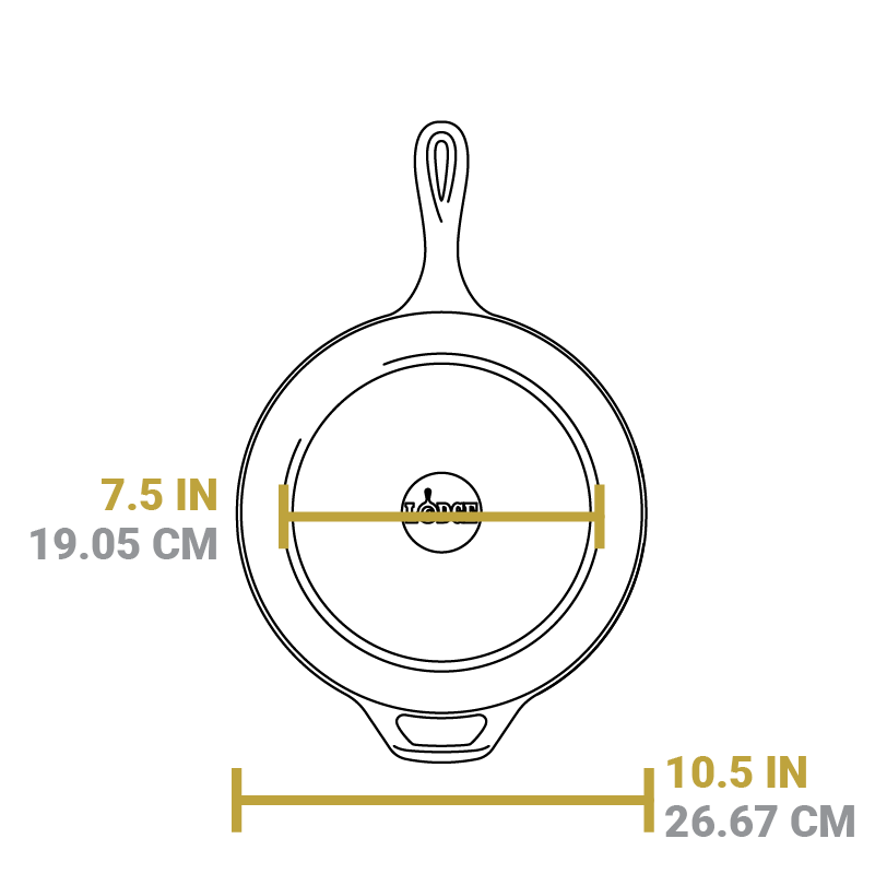 Cast Iron Deep Skillet - Image 13